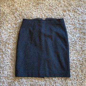 Stylish grey pencil skirt